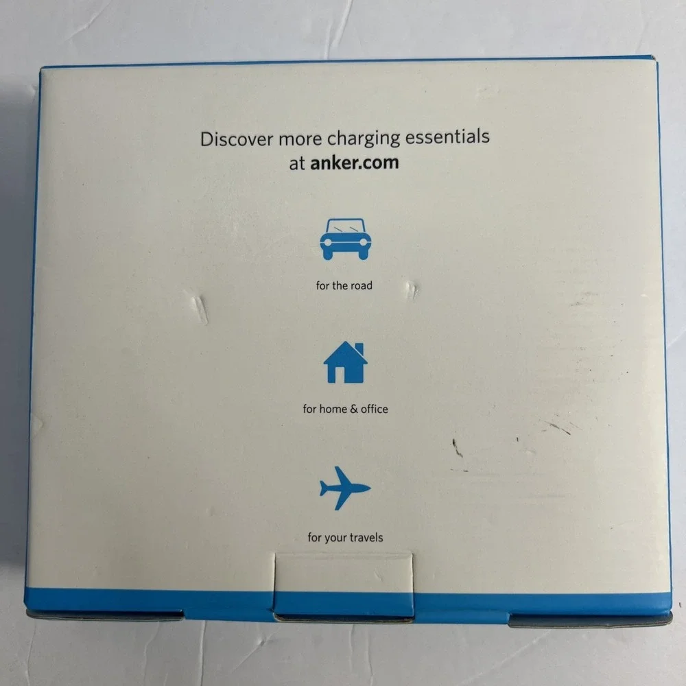 Anker A2124 PowerPort 5 IQ 40W 5-Port USB-A Wall Charger‎ - New